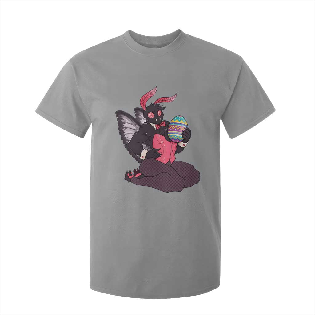 Sexy Easter Bunny Mothman T Shirt For Kid Cryptid Humor Gift TS12 Sport Gray Print Your Wear
