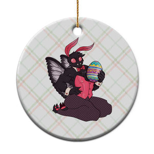 Sexy Easter Bunny Mothman Ceramic Ornament Cryptid Humor Gift TS12 1pc Christmas Plaid Print Your Wear