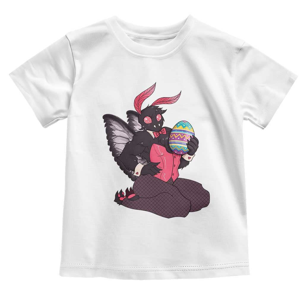 Sexy Easter Bunny Mothman Toddler T Shirt Cryptid Humor Gift TS12 White Print Your Wear