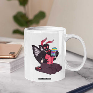 Sexy Easter Bunny Mothman Coffee Mug Cryptid Humor Gift TS12 Print Your Wear