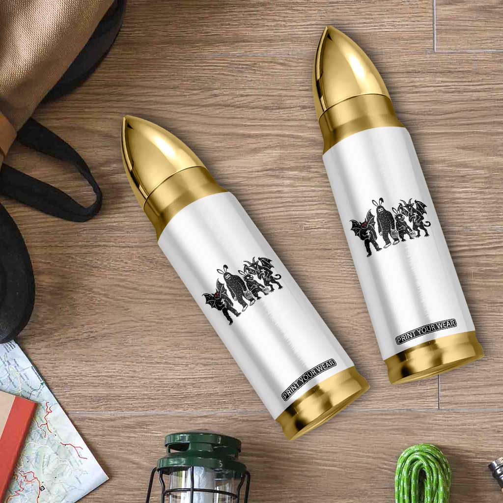 Funny Easter Cryptid Squad Bullet Tumbler Bigfoot Mothman Jersey Devil Chupacabra Gift TS12 Print Your Wear