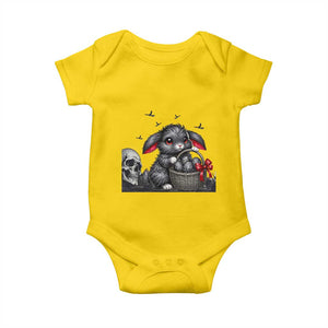 Gothic Easter Bunny Baby Onesie Dark Aesthetic Rabbit Gift TS12 Daisy Print Your Wear