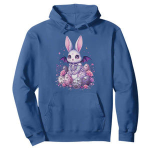 Cute Spooky Easter Bunny Hoodie Pastel Goth Rabbit Gift TS12 Royal Blue Print Your Wear