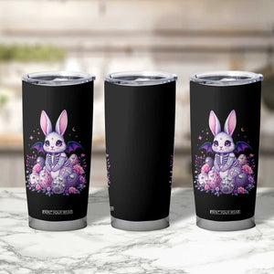 Cute Spooky Easter Bunny Tumbler Cup Pastel Goth Rabbit Gift TS12 Print Your Wear