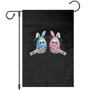 Gothic Easter Gift Garden Flag Skeleton Hands Holding Easter Eggs TS12 Black Print Your Wear