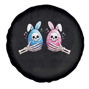 Gothic Easter Gift Spare Tire Cover Skeleton Hands Holding Easter Eggs TS12 Print Your Wear