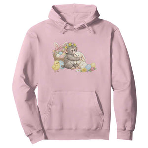 Cute Punch Baby Monkey Easter Hoodie Funny Animal Gift TS12 Light Pink Print Your Wear