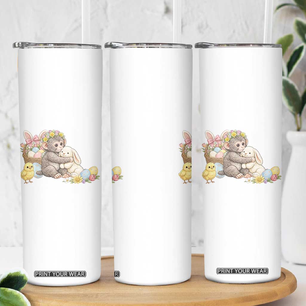 Cute Punch Baby Monkey Easter Skinny Tumbler Funny Animal Gift TS12 Print Your Wear