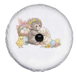 Cute Punch Baby Monkey Easter Spare Tire Cover Funny Animal Gift TS12 Print Your Wear