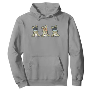 Camo Easter Bunny Hoodie Funny Hunter Easter Gift TS12 Sport Gray Print Your Wear