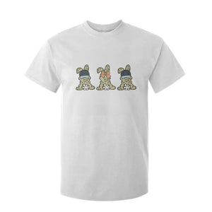 Camo Easter Bunny T Shirt For Kid Funny Hunter Easter Gift TS12 White Print Your Wear