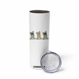 Camo Easter Bunny Skinny Tumbler Funny Hunter Easter Gift TS12 Print Your Wear