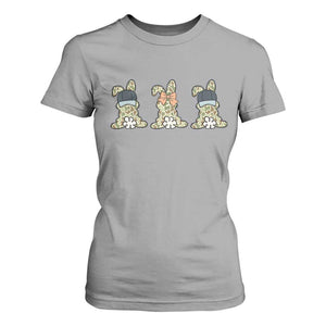 Camo Easter Bunny T Shirt For Women Funny Hunter Easter Gift TS12 Sport Gray Print Your Wear