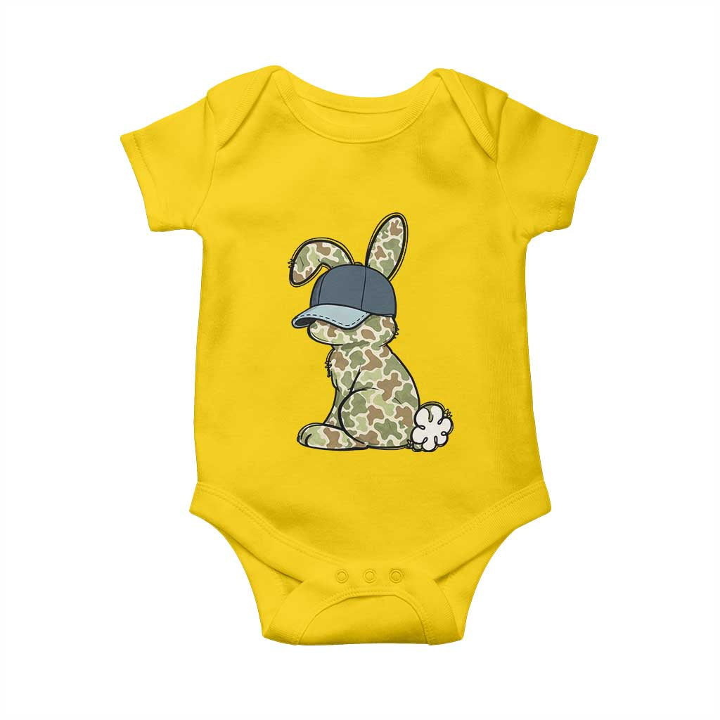 Camouflage Bunny Baby Onesie Funny Hunter Easter Gift TS12 Daisy Print Your Wear