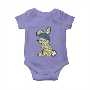 Camouflage Bunny Baby Onesie Funny Hunter Easter Gift TS12 Violet Print Your Wear