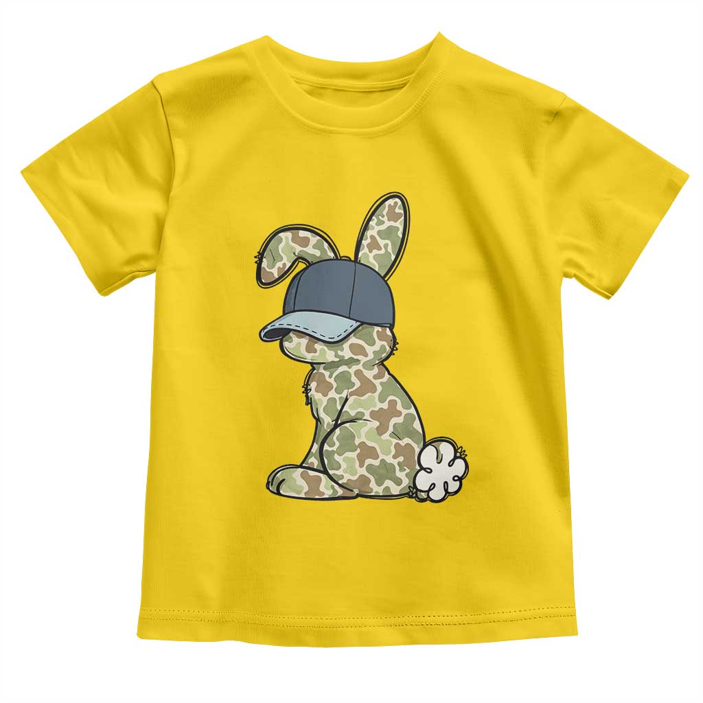 Camouflage Bunny Toddler T Shirt Funny Hunter Easter Gift TS12 Daisy Print Your Wear