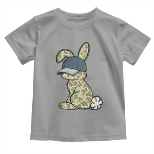 Camouflage Bunny Toddler T Shirt Funny Hunter Easter Gift TS12 Sport Gray Print Your Wear
