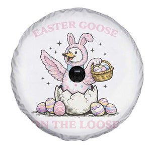 Easter Goose On The Loose Spare Tire Cover Funny Easter Egg Hunt Gift TS12 Print Your Wear