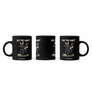 Funny Easter Hunting Dog Coffee Mug Labrador Bunny Ears On The Hunt TS12 Print Your Wear