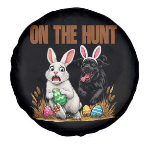 Funny Easter Labrador Bunny Ears Spare Tire Cover On The Hunt TS12 Print Your Wear