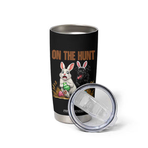 Funny Easter Labrador Bunny Ears Tumbler Cup On The Hunt TS12 Print Your Wear