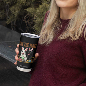 Funny Easter Labrador Bunny Ears Tumbler Cup On The Hunt TS12 Print Your Wear