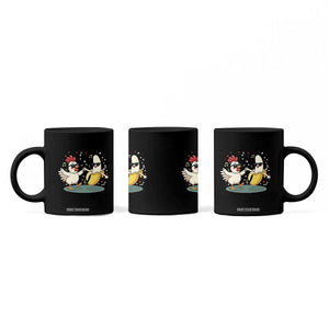 Funny Banana Chicken Dance Coffee Mug Chaos Dance Meme Graphic TS12 Print Your Wear