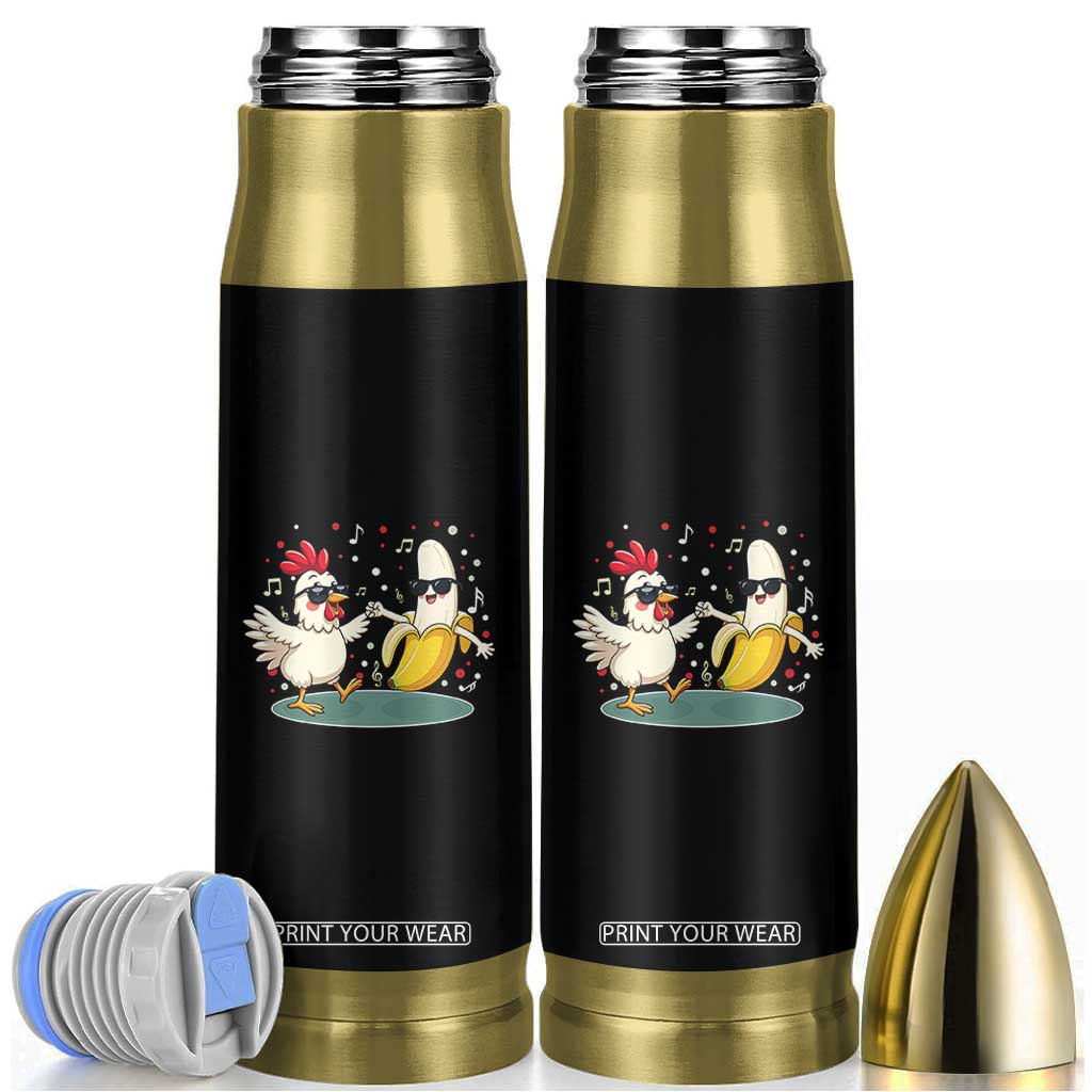 Funny Banana Chicken Dance Bullet Tumbler Chaos Dance Meme Graphic TS12 Black Print Your Wear