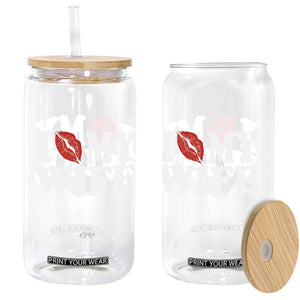 Funny Marriage Gift Glass Can I Love My Wife TS12 Print Your Wear