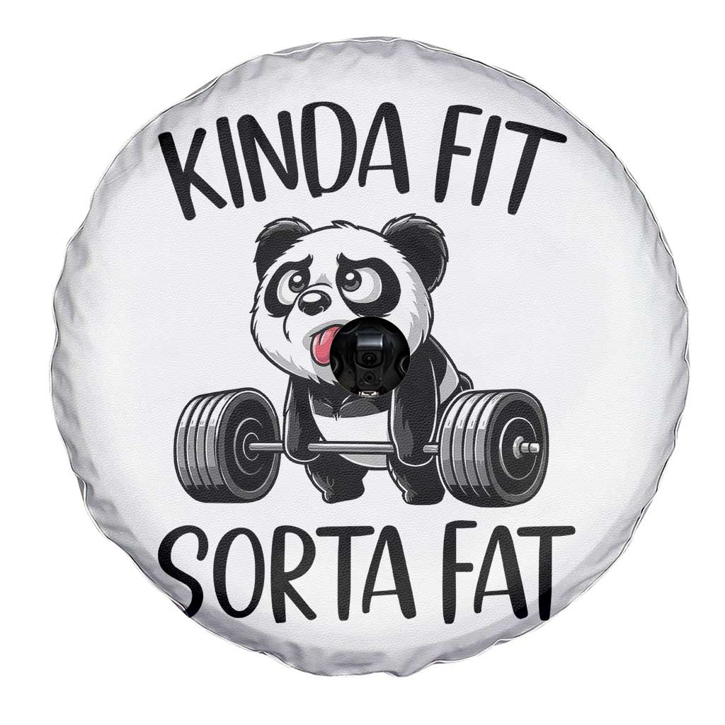 Funny Gym Panda Lover Spare Tire Cover Kinda Fit Sorta Fat TS12 Print Your Wear