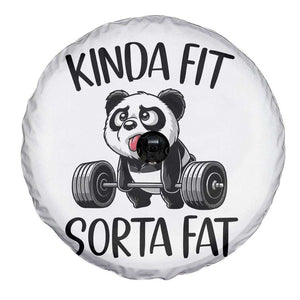 Funny Gym Panda Lover Spare Tire Cover Kinda Fit Sorta Fat TS12 Print Your Wear