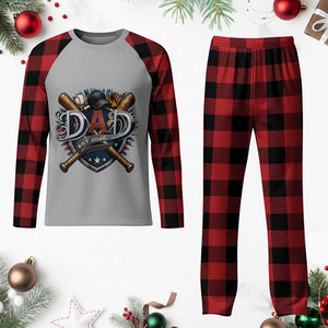 Baseball Dad Est 2026 Plaid Pajama Set New Dad Father's Day Gift TS12 Buffalo Plaid Print Your Wear