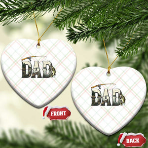 Fishing Dad Ceramic Ornament Funny Angler Fathers Day Gift TS12 Print Your Wear