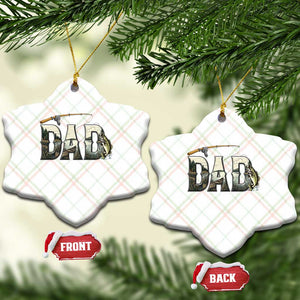 Fishing Dad Ceramic Ornament Funny Angler Fathers Day Gift TS12 Print Your Wear