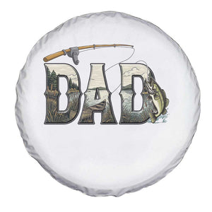 Fishing Dad Spare Tire Cover Funny Angler Fathers Day Gift TS12 Print Your Wear