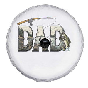 Fishing Dad Spare Tire Cover Funny Angler Fathers Day Gift TS12 Print Your Wear