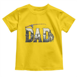Fishing Dad Toddler T Shirt Funny Angler Fathers Day Gift TS12 Daisy Print Your Wear