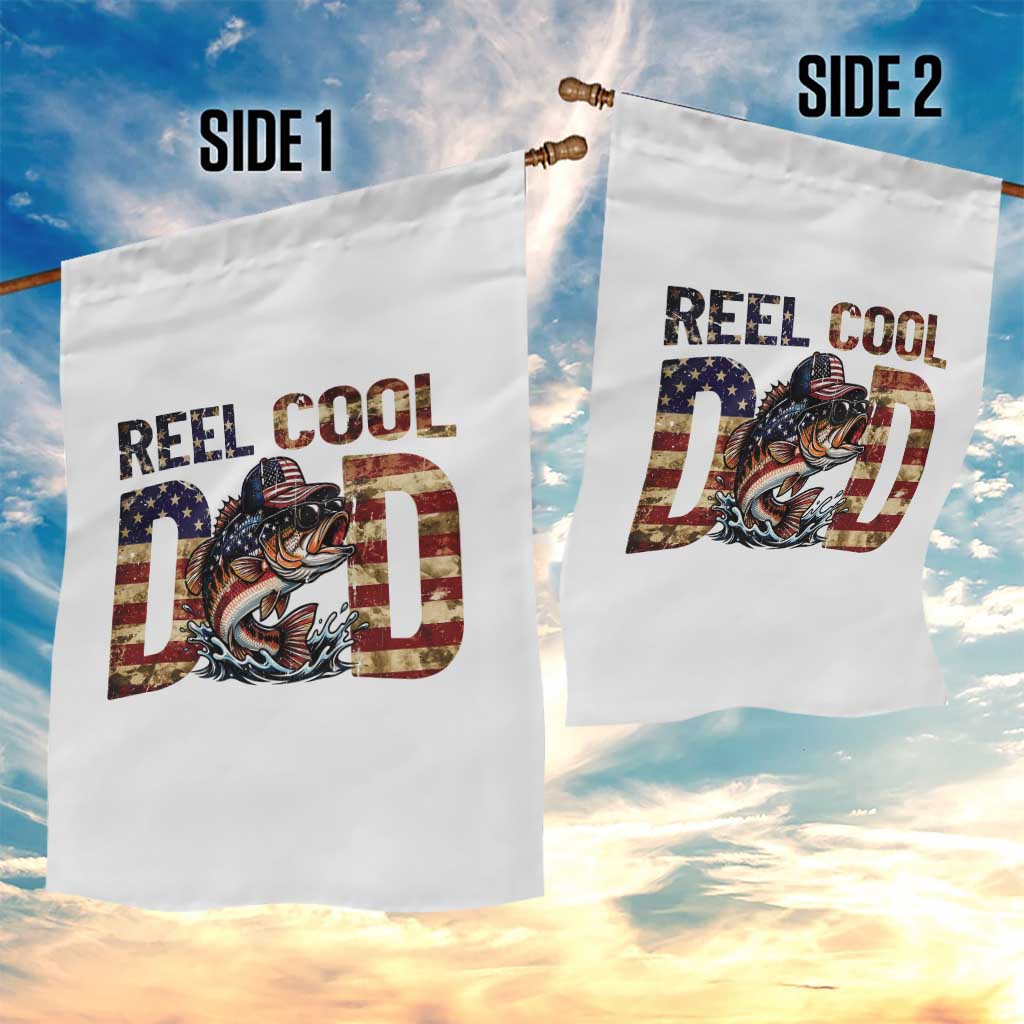 Patriotic Reel Cool Dad Garden Flag American Flag Fishing Fathers Day Gift TS12 Print Your Wear