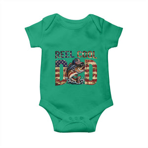 Patriotic Reel Cool Dad Baby Onesie American Flag Fishing Fathers Day Gift TS12 Irish Green Print Your Wear