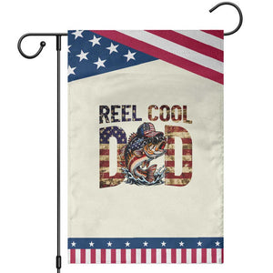 Reel Cool Dad Patriotic Garden Flag American Flag Fishing Fathers Day Gift TS12 Modern Beige Blue Print Your Wear