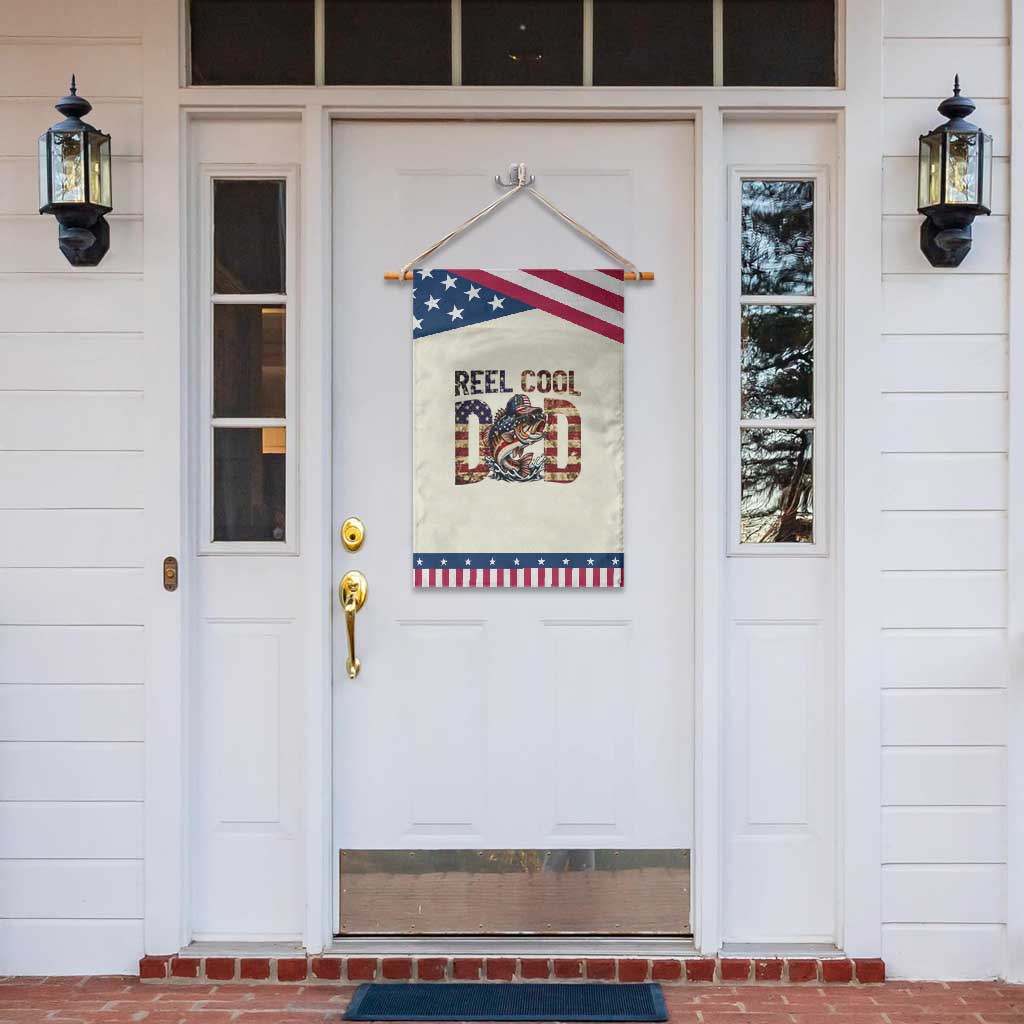 Reel Cool Dad Patriotic Garden Flag American Flag Fishing Fathers Day Gift TS12 Print Your Wear