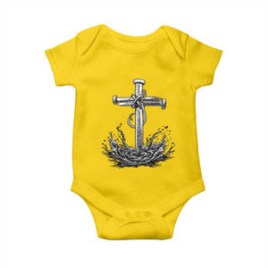Faith Family Fishing Baby Onesie Christian Jesus Cross Fathers Day Gift TS12 Daisy Print Your Wear