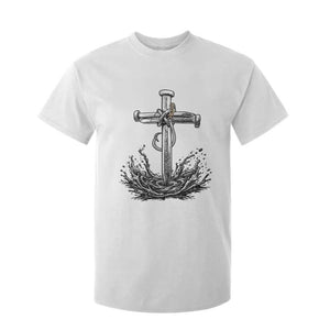 Faith Family Fishing T Shirt For Kid Christian Jesus Cross Fathers Day Gift TS12 White Print Your Wear