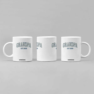 Promoted To Grandpa Est 2026 Coffee Mug Camo Fishing New Grandpa Gift TS12 Print Your Wear