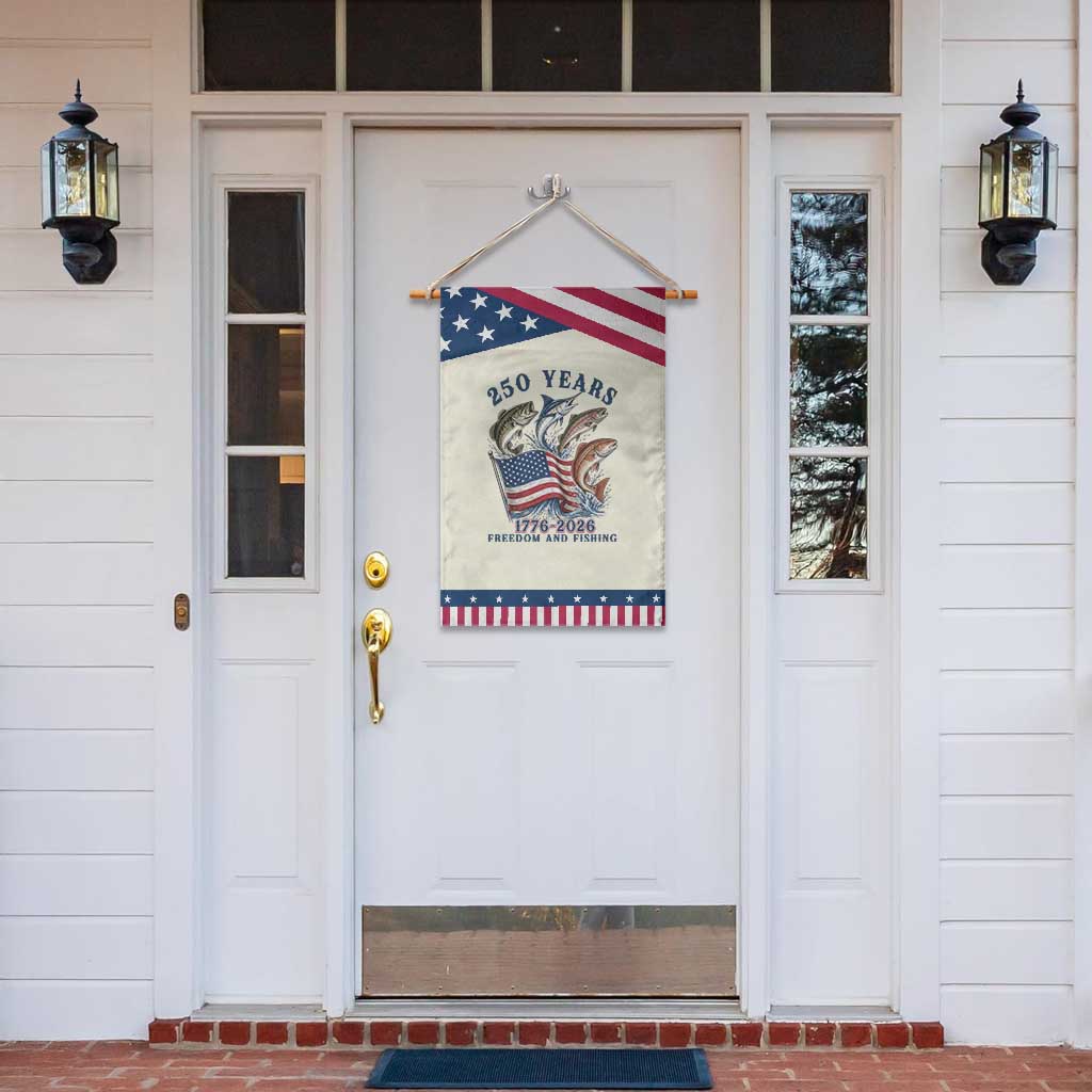 Freedom And Fishing Patriotic Garden Flag American Flag Fisherman Gift TS12 Print Your Wear
