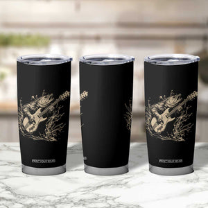 Vintage Trout Playing Guitar Tumbler Cup Funny Fishing Musician Gift TS12 Print Your Wear
