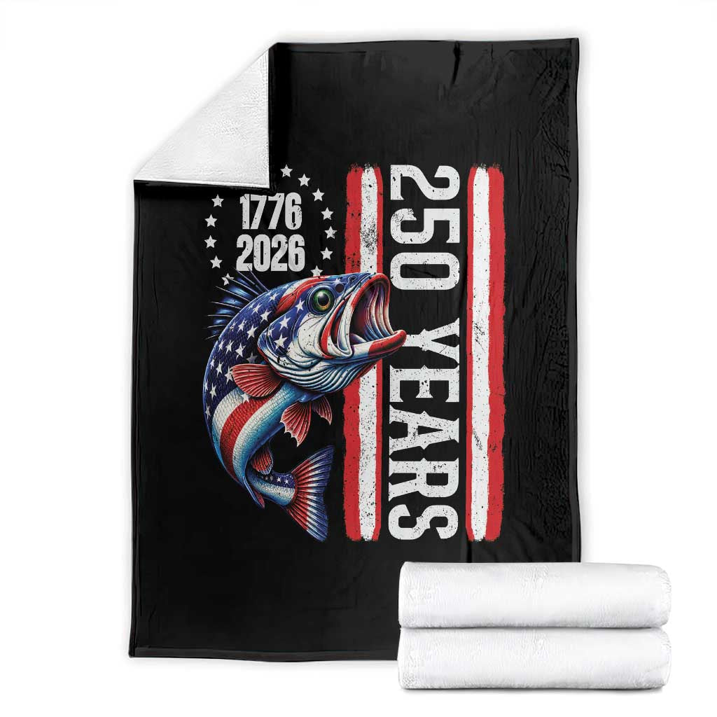 Vintage USA 250th Anniversary Crawfish Patriotic Gift Throw Blanket TS12 Black Print Your Wear