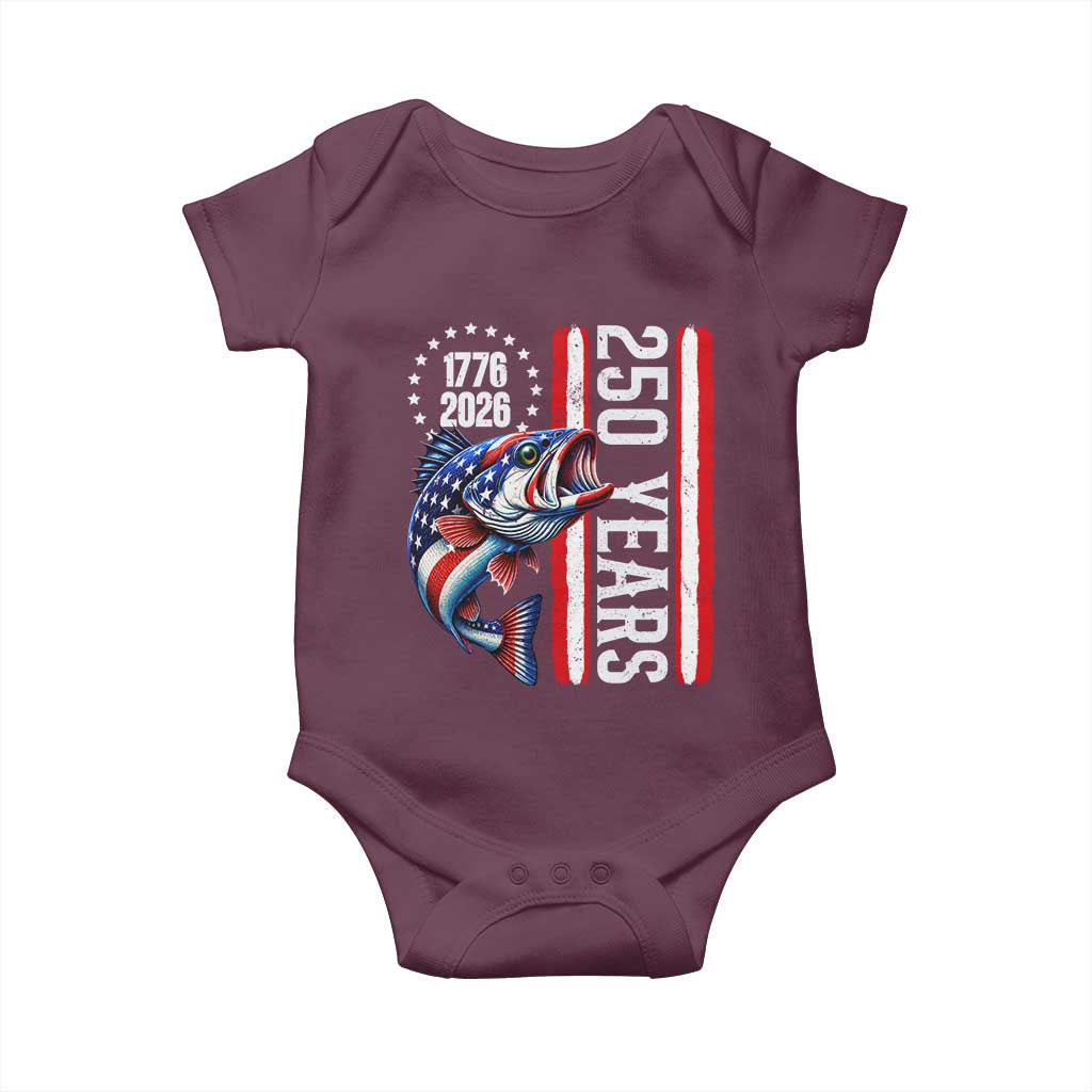 Vintage USA 250th Anniversary Crawfish Patriotic Gift Baby Onesie TS12 Maroon Print Your Wear