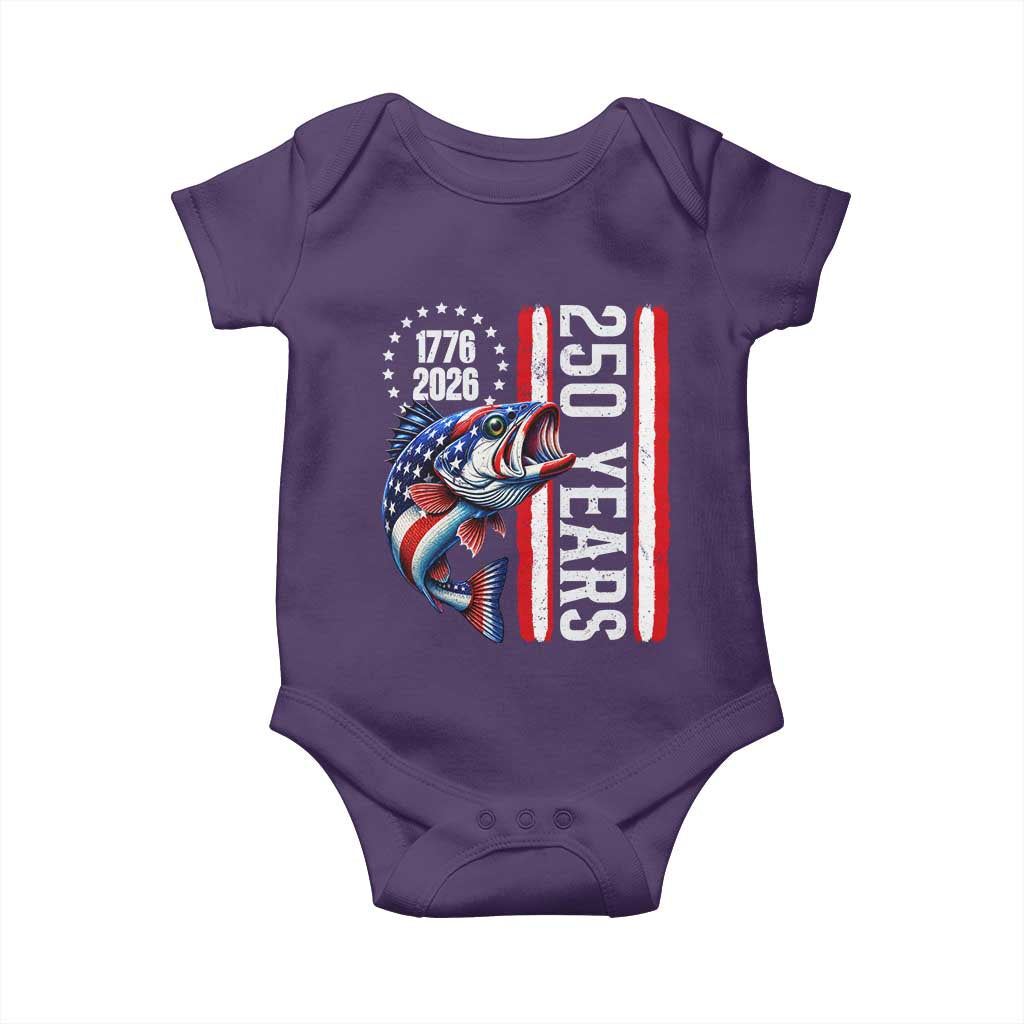 Vintage USA 250th Anniversary Crawfish Patriotic Gift Baby Onesie TS12 Purple Print Your Wear