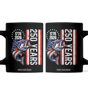 Vintage USA 250th Anniversary Crawfish Patriotic Gift Coffee Mug TS12 Black Print Your Wear